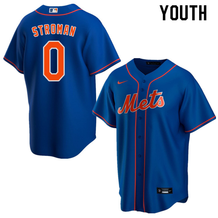 Nike Youth #0 Marcus Stroman New York Mets Baseball Jerseys Sale-Blue